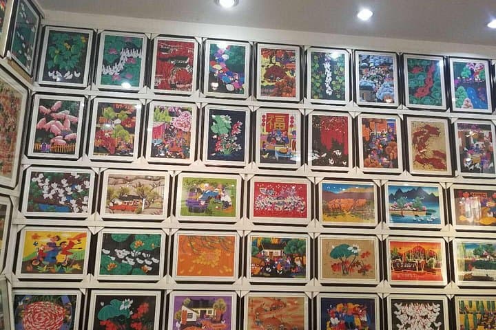 Huxian Peasant Painting Day Tour from Xi'an — Studio Visits & Farm Lunch