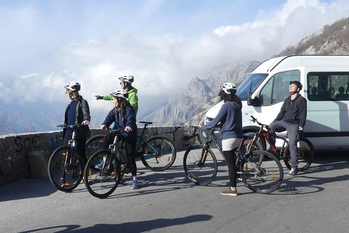Kotor's 25 Turns: Cable Car Ascent and Downhill Bike Descent photo 6