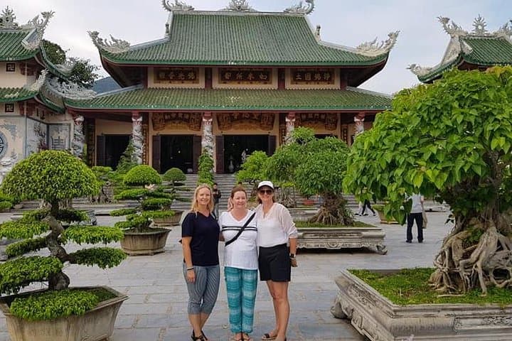 Da Nang Sunset & Night Tour: Marble Mountains, Lady Buddha & Dragon Bridge photo 4