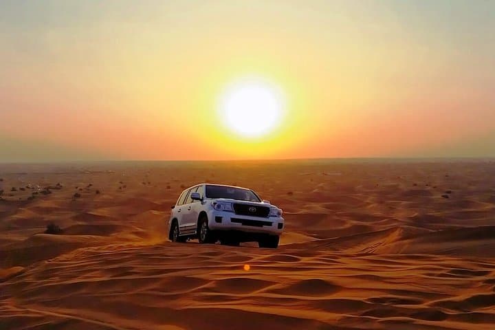 Abu Dhabi Desert Safari: Dune Bashing, Camel Ride & BBQ Under the Stars