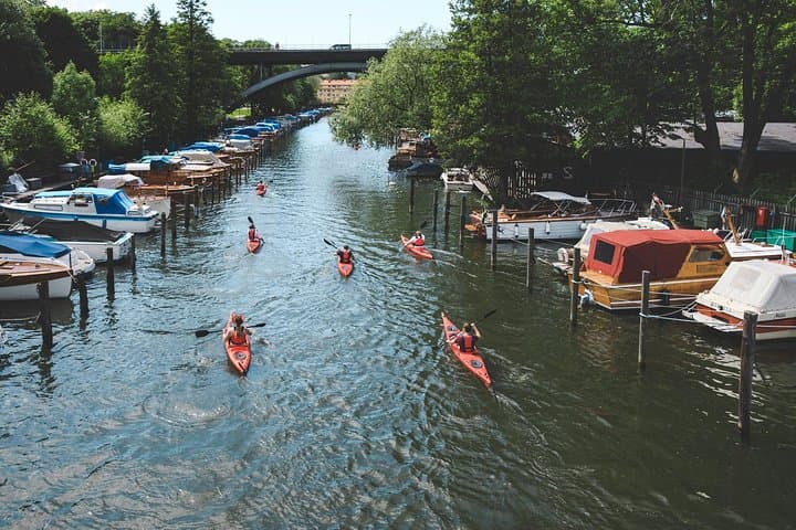 Central Stockholm Self-Guided Kayak Adventure: Tandem Kayak on Södermalm Canals photo 2