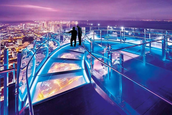 Dinner and Rainbow Skywalk at KOMTAR's The Top — Penang's 68th-Floor Experience