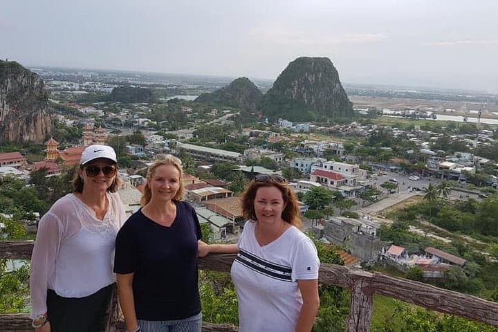 Da Nang Sunset & Night Tour: Marble Mountains, Lady Buddha & Dragon Bridge photo 6