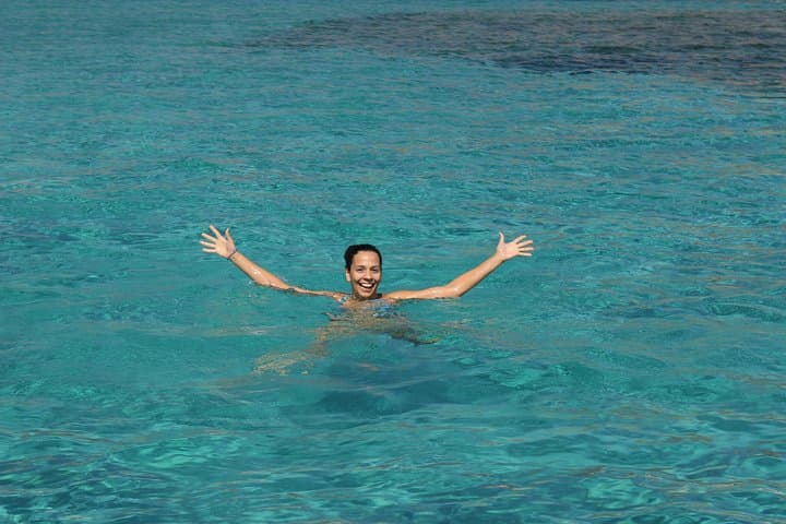 Mykonos Catamaran Private Day Cruise with Full Lunch & Open Bar to Rhenia and South Beaches photo 2