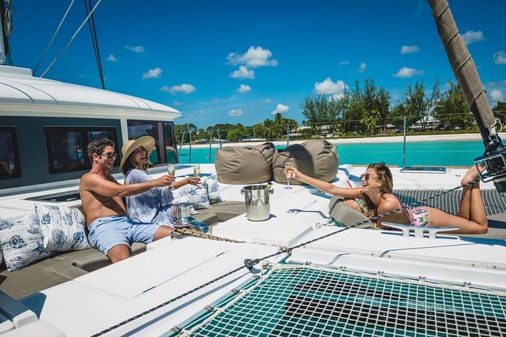 Luxury Catamaran Cruise, Snorkel & Gourmet Lunch in Barbados