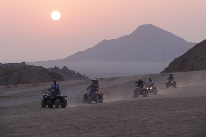ATV Quad Biking Safari from Sharm el-Sheikh — Sunset Desert Adventure
