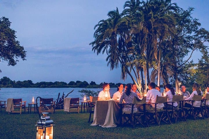 Sunset Zambezi Cruise and Potjie Dinner on the Banks of Victoria Falls
