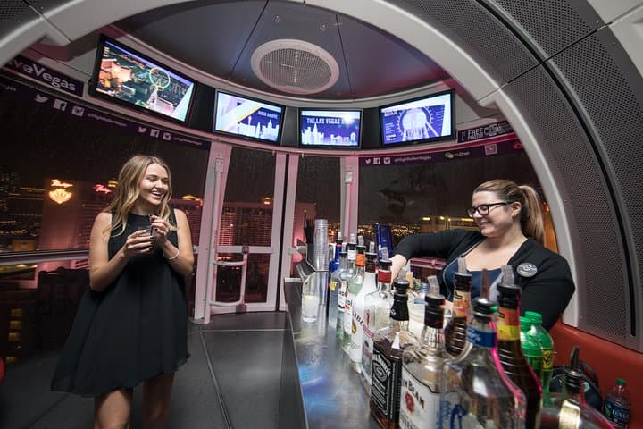 High Roller Happy Half Hour: Vegas Observation Wheel with Open Bar photo 4