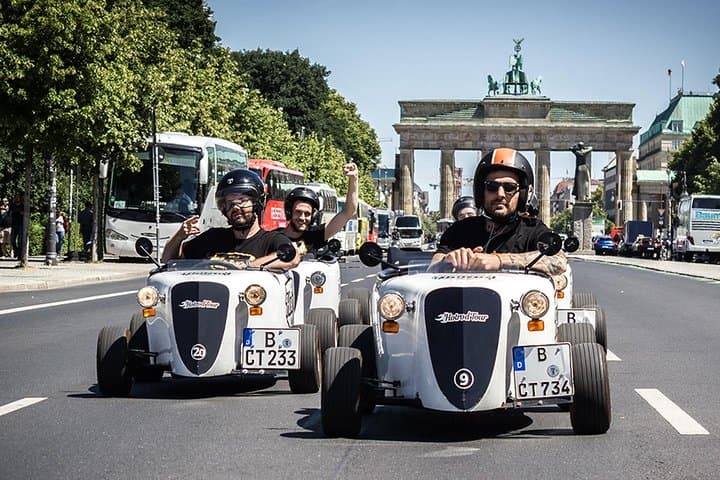 Drive a Mini Hotrod Through Berlin: 90-Minute Self-Drive City Tour