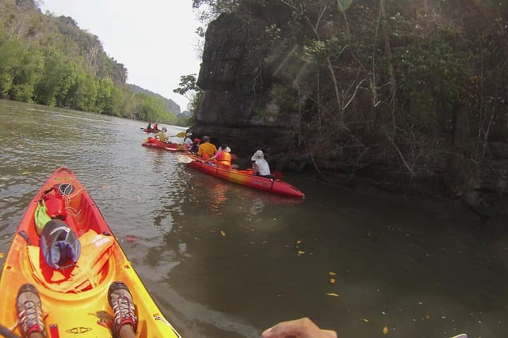 Langkawi Mangrove Kayaking: Kilim River Guided Kayak Tour with Fish Farm Lunch photo 2
