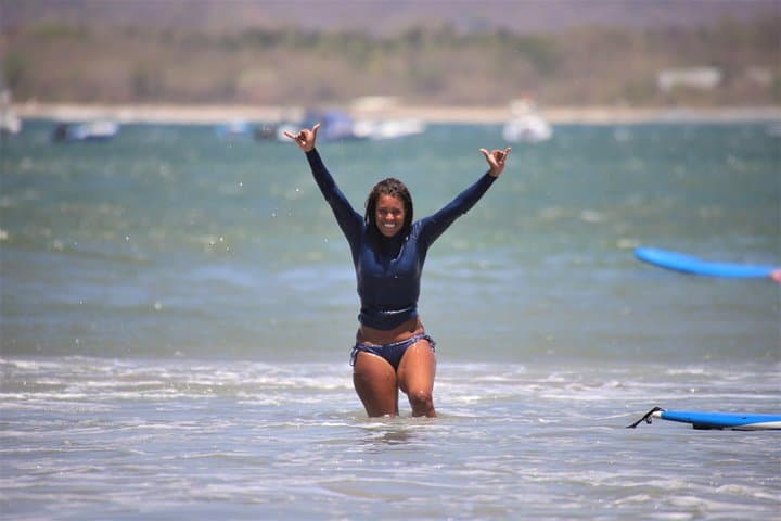 Tamarindo Beginner Surf Lessons with Local Instructors