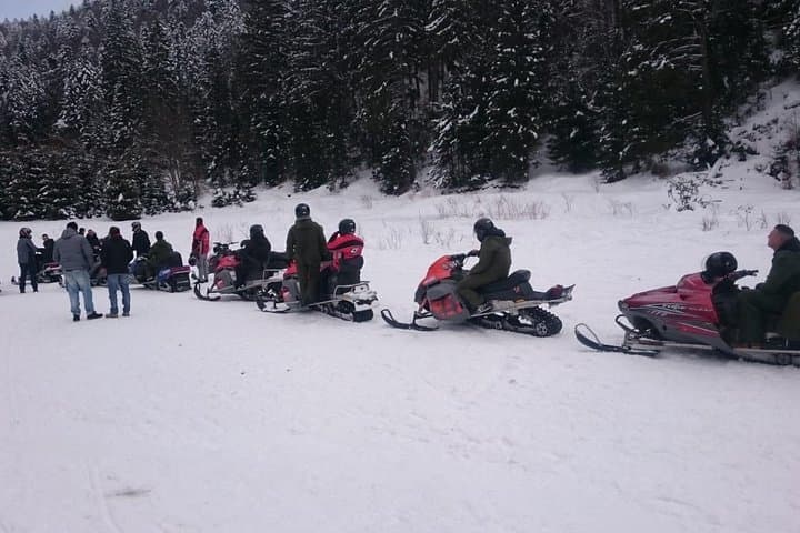 Thrilling Snowmobile Adventure Through Romania’s Carpathian Mountains photo 6