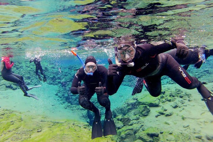 Silfra Drysuit Snorkeling: Swim Between Continents in Thingvellir photo 6