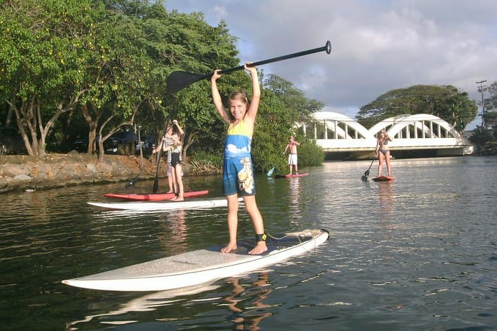 Private Stand Up Paddle Lesson & Turtle Tour on Anahulu Stream, Haleiwa photo 3