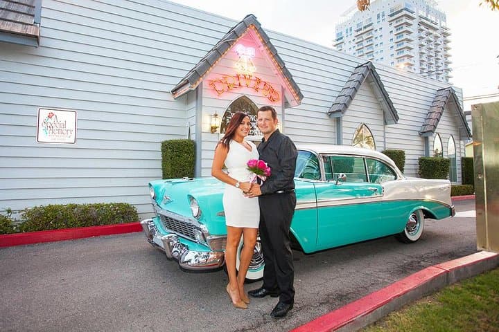 World-Famous Drive-Up Wedding in Las Vegas: Quick Chapel Ceremony at A Special Memory photo 4