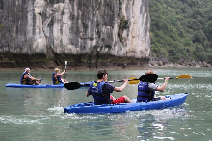 Halong Bay Day Trip: Hiking Ti Top, Kayaking Luon Cave & Exploring Sung Sot photo 4