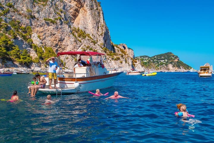Capri Small-Group Boat Tour from Sorrento: Swim, Grottos & Faraglioni photo 1