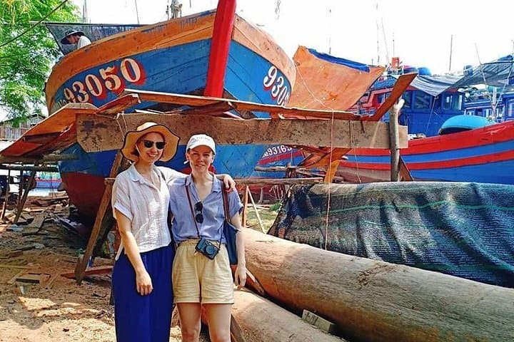 Hoi An Walking Tour and Cam Kim Island Boat + Bicycle Experience photo 1