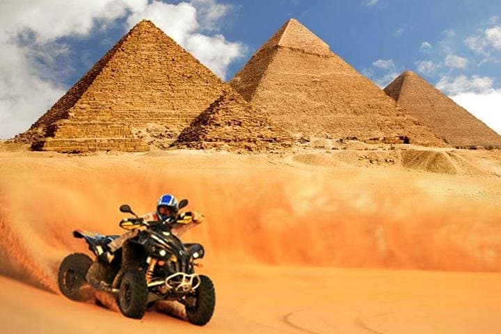 Giza Quad Bike Adventure and Private Guided Pyramids Tour photo 2