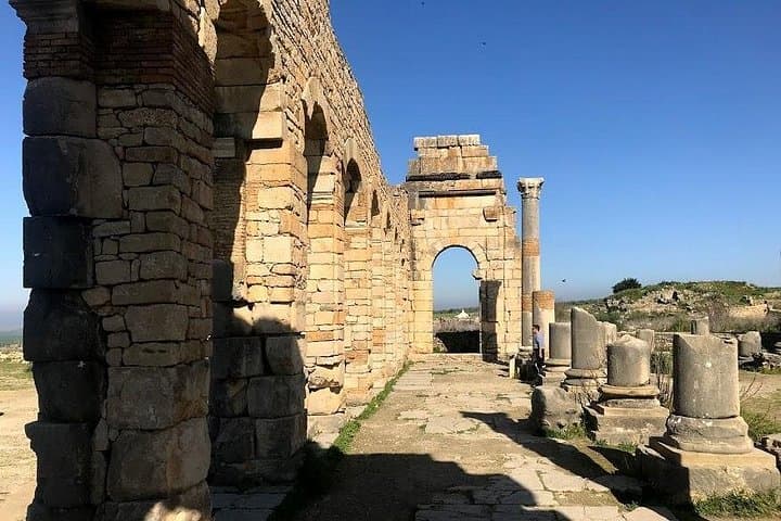 Day Trip from Fez to Volubilis, Moulay Idriss & Meknes — Roman Ruins, Pilgrimage Town and Imperial City