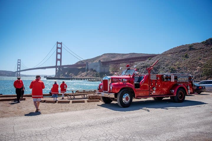Ride the Big Red Fire Engine Across the Golden Gate: 90-Minute San Francisco Tour photo 2