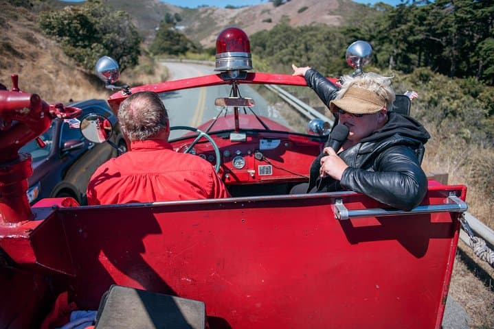 Ride the Big Red Fire Engine Across the Golden Gate: 90-Minute San Francisco Tour photo 4