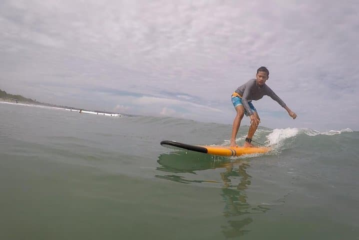 Private Beginner Surf Lessons at Legian Beach, Bali — Learn to Surf in an Hour
