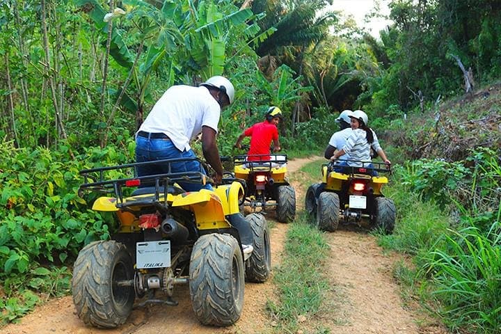 Roatán Jungle & Beach ATV Adventure — Sandy Bay to West End Ride