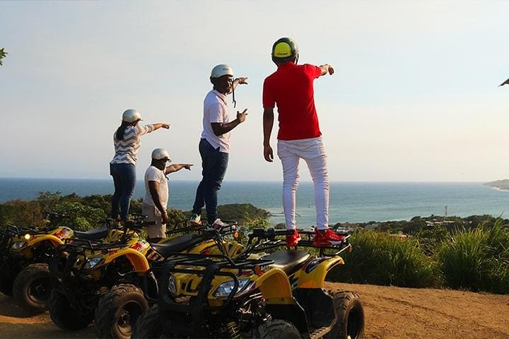 Roatan ATV Sightseeing: Sloths, Monkeys & Chocolate Factory Tour photo 2