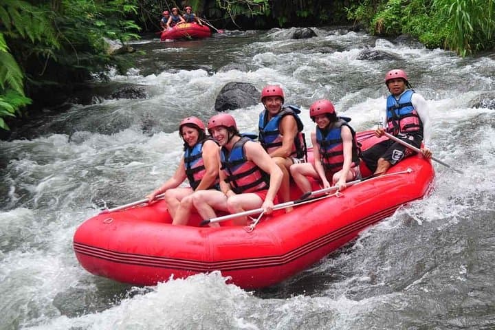 Telaga Waja River White-Water Rafting — 14 km Bali Adventure