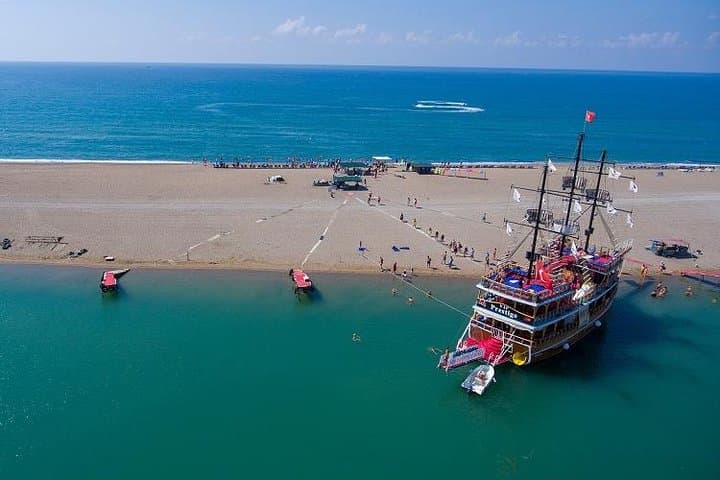 Manavgat River Cruise: Waterfalls, Turtle Beaches & Manavgat Bazaar from Side photo 2