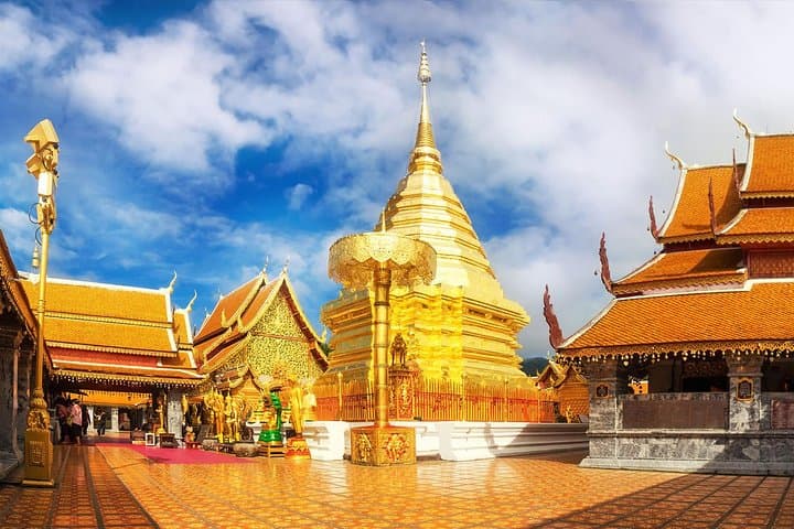 Ascend Doi Suthep: Wat Phra That Temple & Phu Ping Palace Half-Day Tour