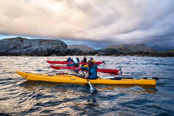 Full-Day Northern Explorer Kayak Tour — Lofoten Coastline & Island Lunch photo 1