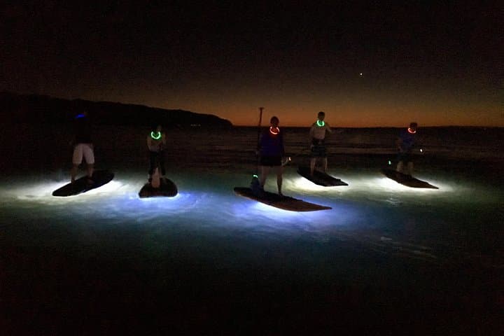 Glow Stand Up Paddle at Twilight — Haleiwa Bay Sunset SUP Experience photo 2