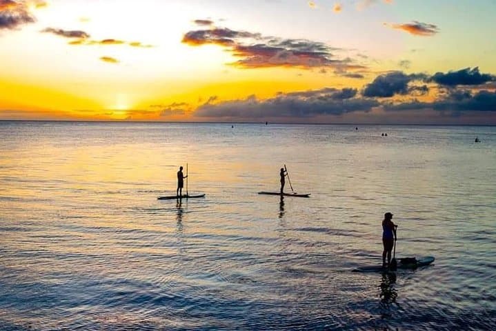 Glow Stand Up Paddle at Twilight — Haleiwa Bay Sunset SUP Experience photo 5