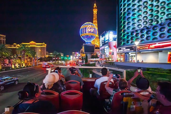 Las Vegas Night Tour by Open-Top Big Bus — See the Strip Aglow photo 2