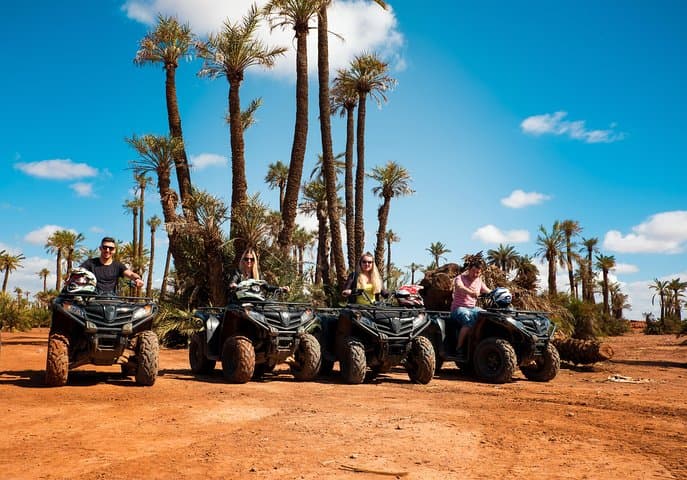 Camel Ride and Quad Biking in Marrakech’s Palmeraie — Day Tour with Berber Tea