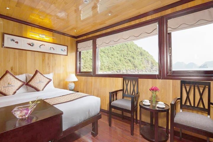 Bai Tu Long Bay Boutique Cruise: 2-Day Overnight Boat, Kayaking & Cave Visits photo 4