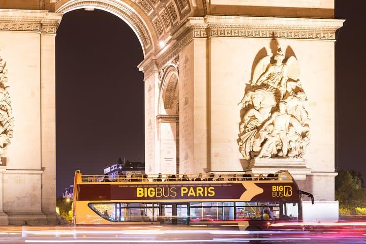 Big Bus Paris Open-Top Night Tour: Eiffel Tower Sparkle & Illuminated Landmarks photo 5