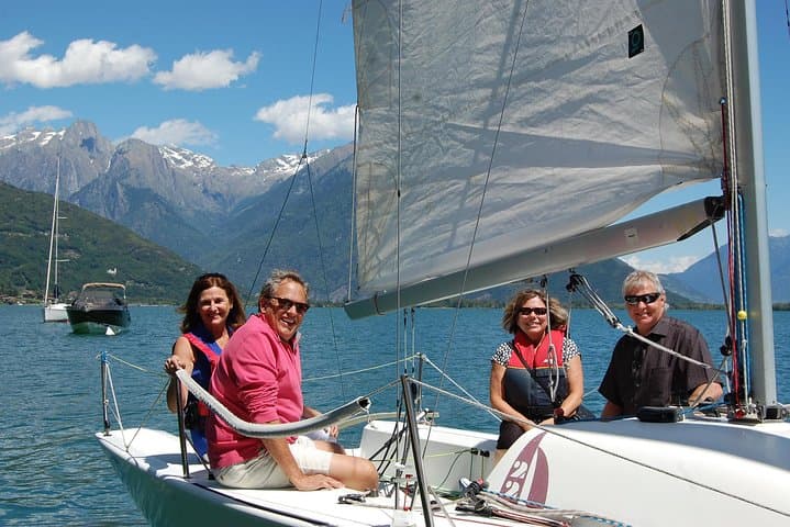 Wine and Wind on Lake Como: Winery Tour and Private Regatta