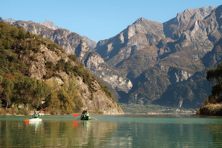 Paddling Mezzola Lake: Canoe the Pian di Spagna Natural Reserve photo 1