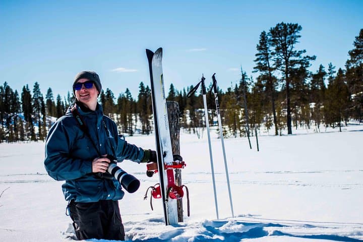 Lapland backcountry skiing and Arctic photography from Rovaniemi photo 3