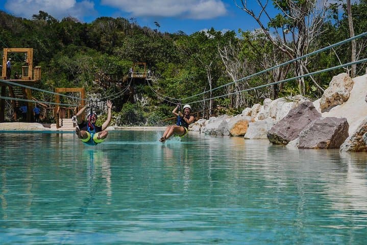 Scape Park Cap Cana: Full-Day Blue Hole, Zip Lines & Cave Expedition photo 2