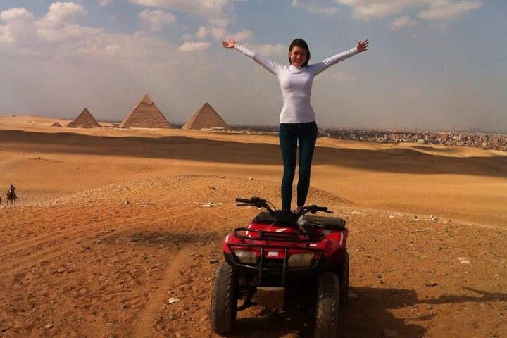 ATV Desert Ride to the Pyramids — Giza Quad Bike Adventure