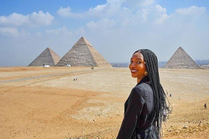 Private Giza Pyramids & Great Sphinx Tour with Lunch and Camel Ride photo 6
