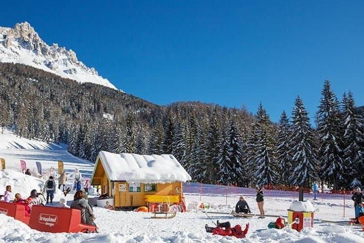 Sleigh the Dolomites: Sella Pass Toboggan & Great Dolomites Road Panorama photo 4