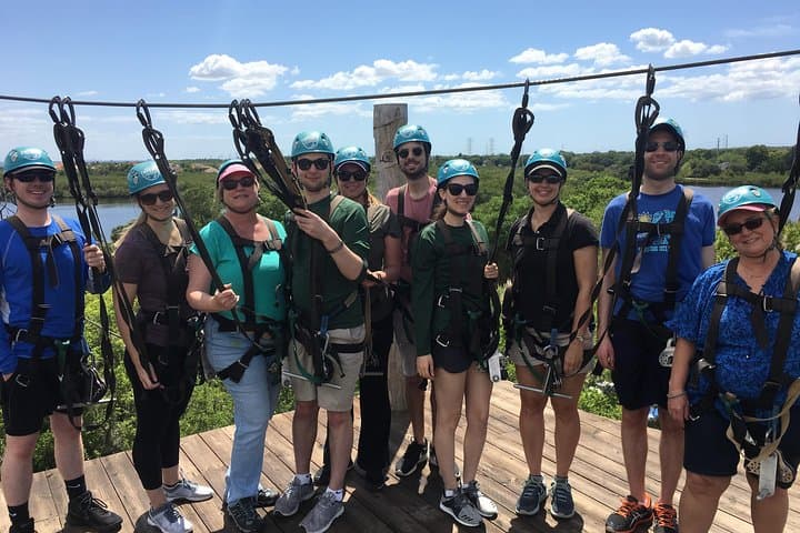 Zip Line Adventure Over Tampa Bay — Oldsmar Mobbly Bayou Zipline Tour photo 3