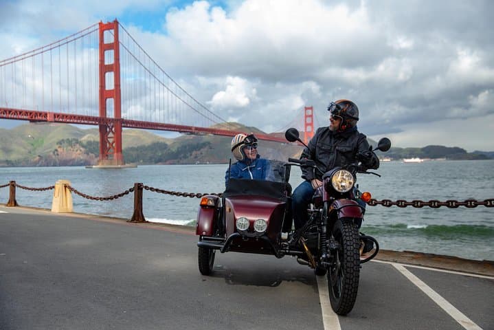 Classic Sidecar Tour of San Francisco: Three-Hour Ride Across the City's Icons