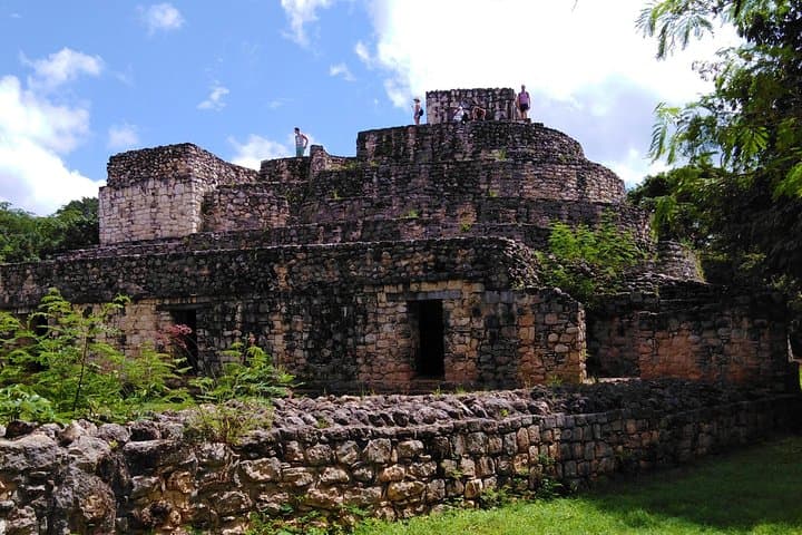 Ek Balam & Cenote Maya Park Day Trip from Cancun — Ruins, Rappel and Maya Ceremony photo 4