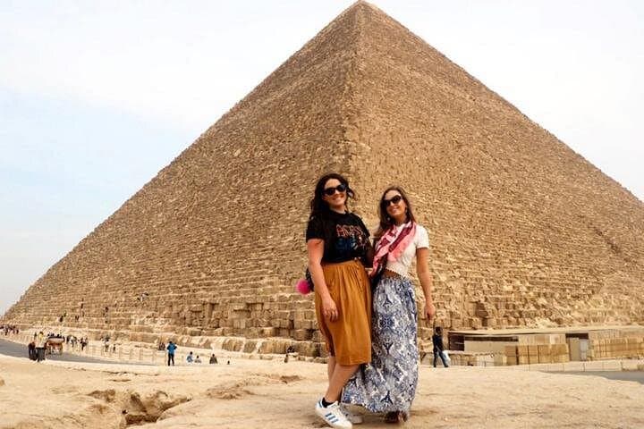 Private Giza, Saqqara & Memphis Pyramid Tour from Cairo Airport